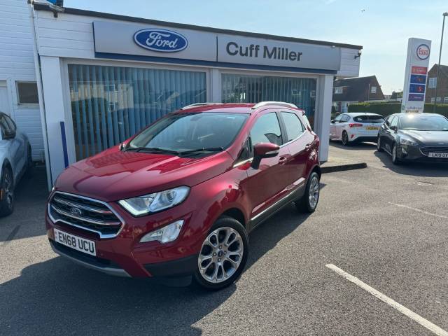 Ford Ecosport 1.0 EcoBoost 125 Titanium 5dr Hatchback Petrol Ruby Red